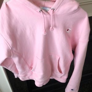 Pink Champion hoodie
